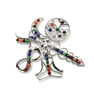 Angel Wings Health Amulet Reiki Yoga Necklace Pendant