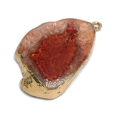 Irregular Agates Pendant Natural Quartz Stone Pendants Charms