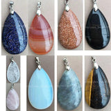 Carnelian Opal Goldstone Sand Pendant Bead