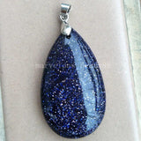 Carnelian Opal Goldstone Sand Pendant Bead