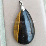 Carnelian Opal Goldstone Sand Pendant Bead