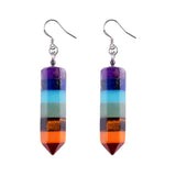 7 Chakra Stone Natural Quartz Necklaces Yoga Pendant For woman And Men Gift