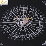 CSJA 7 Chakra Crystal Pendulum Reiki Resin Pendant H168
