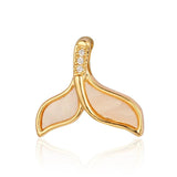 3pcs/Lot Conch Deer Head Mermaid Tail Zircon DIY Jewelry Pendant