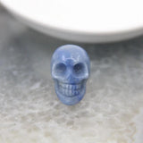 Skeleton Quartz Crystal Ornament Carving Crafts Skull Head