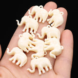 10pcs Elephant Animals Coral Pendant DIY Jewelry Necklace Bracelet Accessories