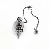 Reiki Pendulum Natural Stone Amulet Healing Pyramid