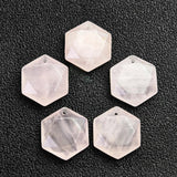 Hexagonal Star of David Crystal Pendant Metatron Cube