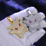 Hiphop Rock Pendants Natural Stone Charms for Necklaces