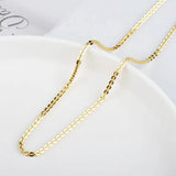 Waterproof 24K Plated SS Chain DIY Necklace