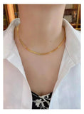 Waterproof 24K Plated SS Chain DIY Necklace