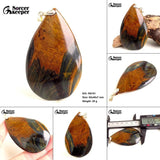Tiger's Eye Gem Pendant for DIY Crystal Necklaces RS080