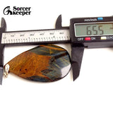 Tiger's Eye Gem Pendant for DIY Crystal Necklaces RS080