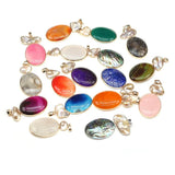 Agates Pendants Necklace Pendant for Jewelry Making DIY Necklace