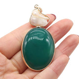 Agates Pendants Necklace Pendant for Jewelry Making DIY Necklace