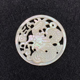 Natural Sea Water Shell Pendant Tree of Life Necklace Pendant