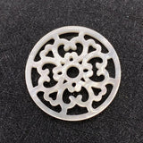 Natural Sea Water Shell Pendant Tree of Life Necklace Pendant
