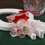 DIY Christmas Pendant Molds Empty Plate Silicone Mold