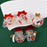 DIY Christmas Pendant Molds Empty Plate Silicone Mold