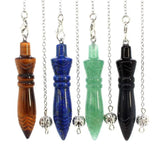 7 Chakra Crystal Quartz Reiki Pendulum Pendant for Dowsing