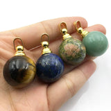 Lapis Lazuli Necklace Essential Oils Diffuser Pendant