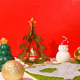 Christmas Resin Molds DIY Pendant Jewelry Small Bell Christmas Tree Silicone Mol