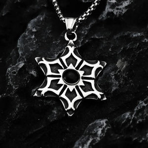 Retro Devil's Eye Gemstone Men's Pendant Jewelry Christmas