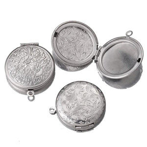 5pcs Stainless Steel Photo Frame Pendant Necklace Charms