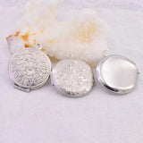 5pcs Stainless Steel Photo Frame Pendant Necklace Charms