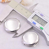 5pcs Stainless Steel Photo Frame Pendant Necklace Charms