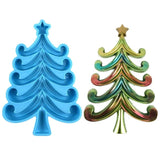 Crystal 3D Christmas Tree Ornaments Silicone Mold