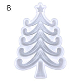 Crystal 3D Christmas Tree Ornaments Silicone Mold