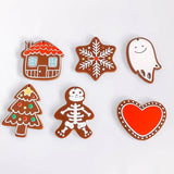 Acrylic Christmas Tree Pendant Jewelry Making Supplies 8pcs