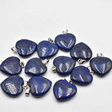 Natural Lapis Lazuli Stone Beads Pendants 20mm for DIY Jewelry Making
