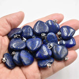 Natural Lapis Lazuli Stone Beads Pendants 20mm for DIY Jewelry Making