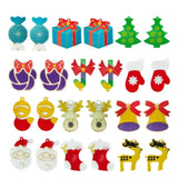 DIY UV Epoxy Jewelry Making Tools Elk Candy Earrings Resin Mold Merry Christmas