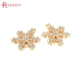 Snowflake Charm Pendants for Jewelry Making