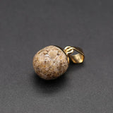 Amethyst Crystal Oval Stone Pendants for Jewelry Making