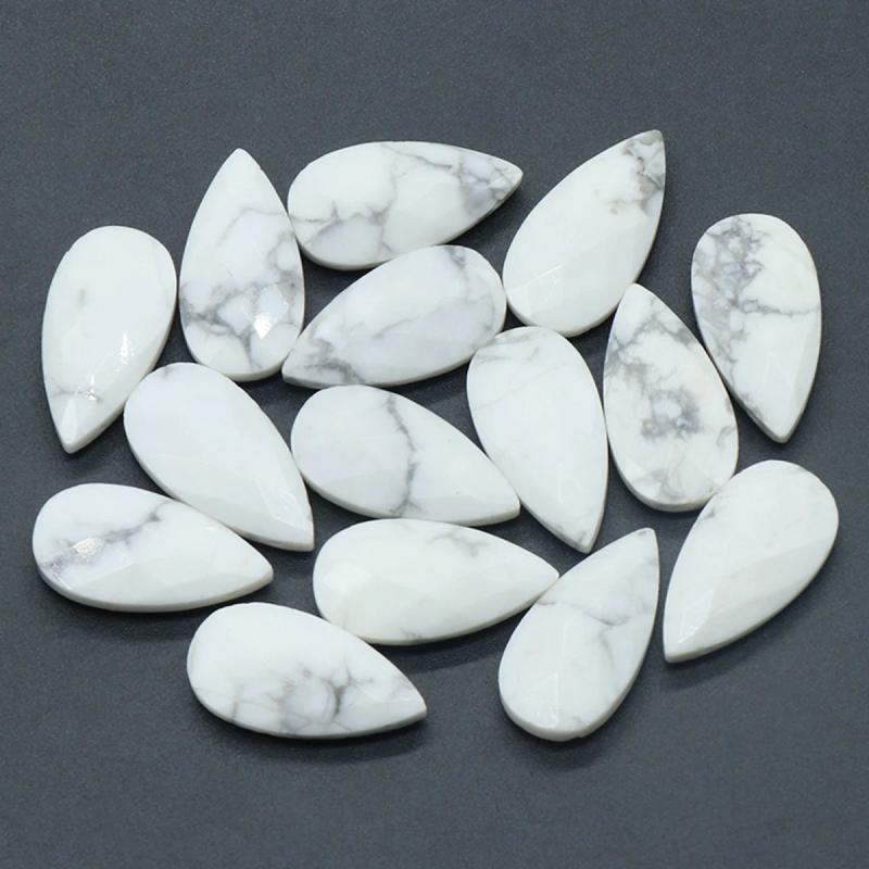 Rose Quartz Water Drop Pendant Gemstone for Jewelry Making