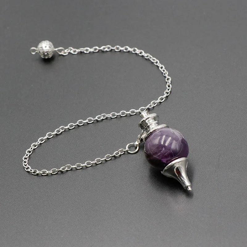 Reiki Energy Quartz Pendulum for Wicca Dowsing