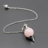 Reiki Energy Quartz Pendulum for Wicca Dowsing
