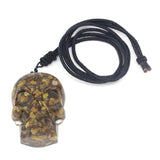 KFT Natural Stones Orgonite Orgone Healing Crystal Reiki Energy Skull Stone