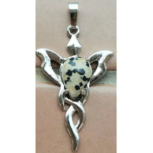 Jasper Labradorite Lapis Lazuli Carnelian Opal Howlite Pendant