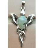 Jasper Labradorite Lapis Lazuli Carnelian Opal Howlite Pendant