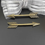 Antique Silver Bow Arrow Charms Pendants Diy Jewelry Findings