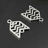 Antique Silver Bow Arrow Charms Pendants Diy Jewelry Findings