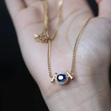 Fashionable Gem Cuban Chain Jewelry Set for Women