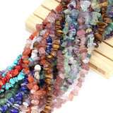 5-8mm Natural Gemstone Chip Beads for DIY Necklace Bracelet