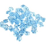 100PCS Acrylic Gems Clear Ice Rocks Plastic Diamonds Rocks