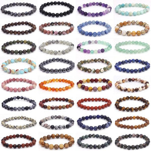 Healing Crystal Quartz Amethyst Agates Bracelet